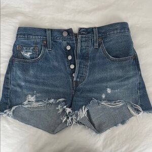 Levi’s 501 High-Rise Denim Shorts